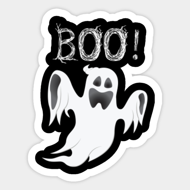 Funny Boo Halloween Design Ghost Party Costume